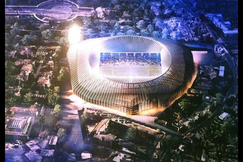 Herzog & de Meuron - proposed stadium for Chelsea FC